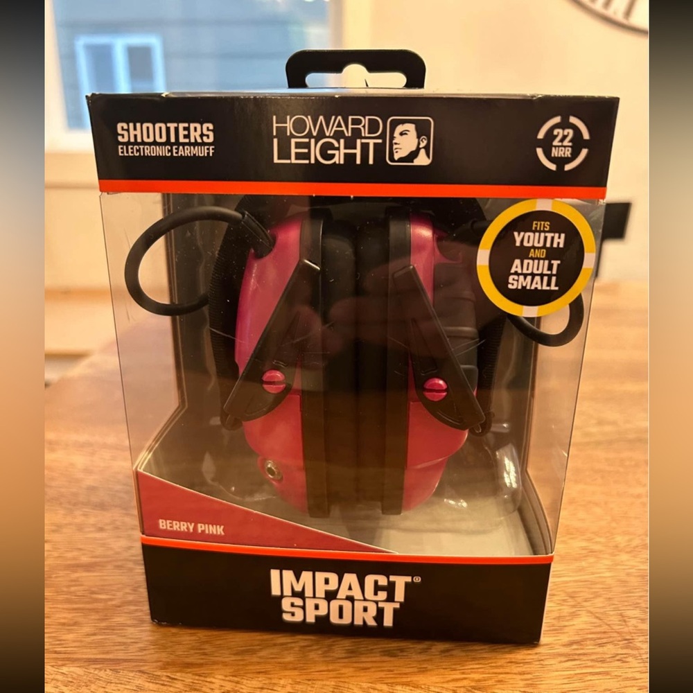 Howard Leight Pink Electronic Earmuffs